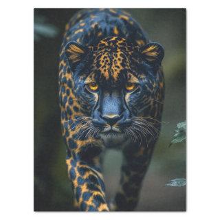 Decoupage Leopard Dark Spots Piercing Gaze Tissue Paper