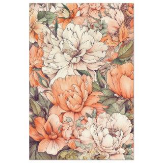 Decoupage Paper, Wrapping, - Ethereal Bouquet 2 Tissue Paper