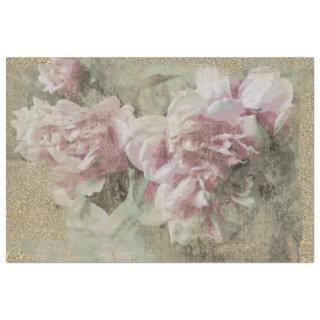 ** Decoupage Peony Floral Vintage Victorian AR23 Tissue Paper