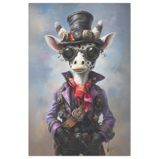 Decoupage Steampunk Fantasy Giraffe  Tissue Paper