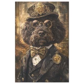 Decoupage Whimsical Royal Pumi Dog  Tissue Paper