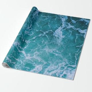 Deep Blue Ocean Waves