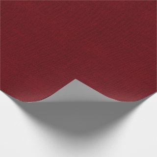 Deep Red Burlap Texture