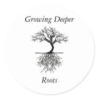 Deeper Roots Stickers