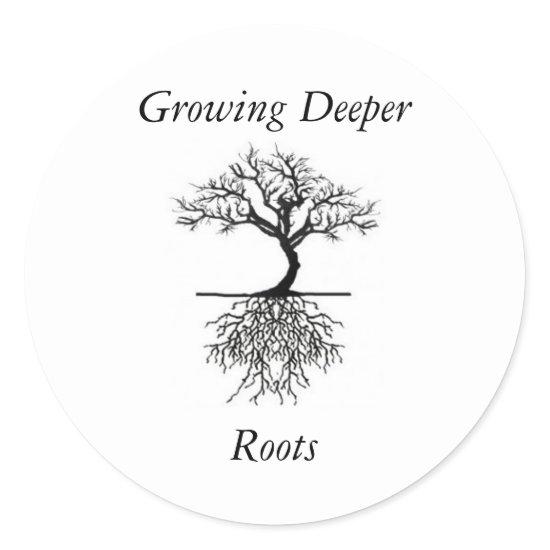 Deeper Roots Stickers