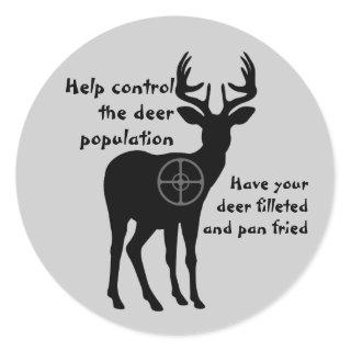 Deer Hunting Sticker