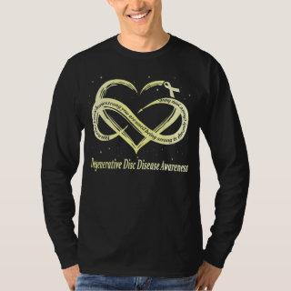 Degenerative Disk Disease & Warrior DDD Awareness T-Shirt