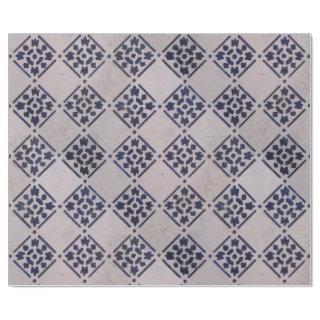 Delft Tile Blue Antique Art Pattern