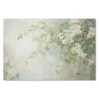 Delicate, Soft Beautiful Elegant Florals Decoupage Tissue Paper