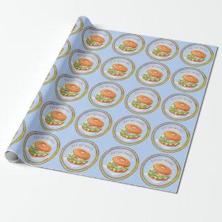 Delicious Salmon Bagel Personalized