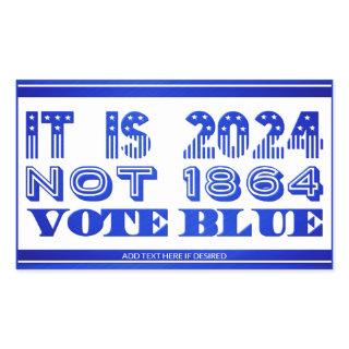 Democrat  2024 rectangular sticker
