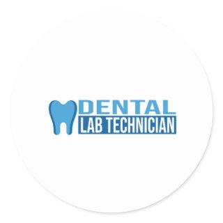 Dental Lab technician Dentist Dental Technician Classic Round Sticker