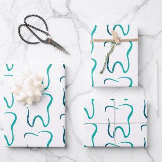 Dental Tooth Dentistry Medical Image Pattern  Sheets