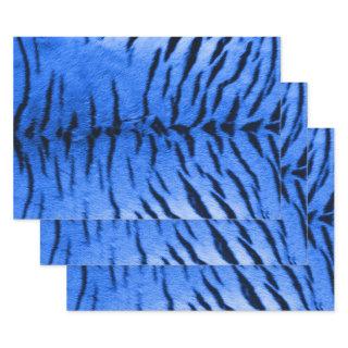 Desert Blue Tiger Skin Print  Sheets