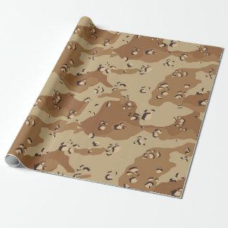 Desert Military Camouflage Pattern