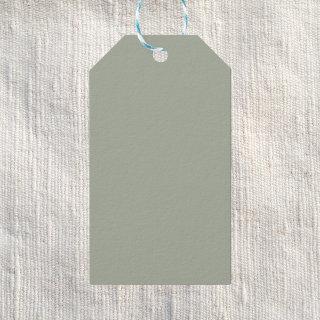 Desert Sage Solid Color Gift Tags