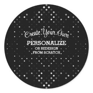 Design From Scratch - Classic Round Sticker