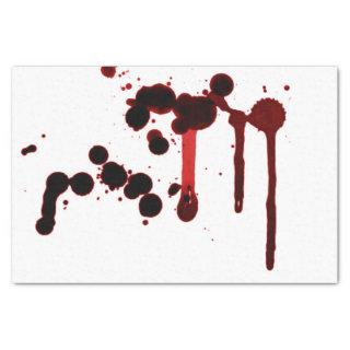 Designer Blood Splatter Tissue Paper