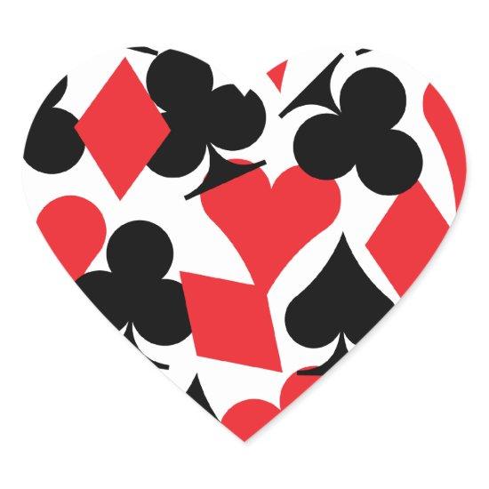 Destiny Las Vegas Wedding Heart Sticker