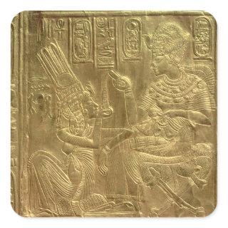 Detail from the Golden Shrine Square Sticker