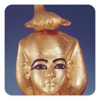 Detail of the goddess Selket Square Sticker