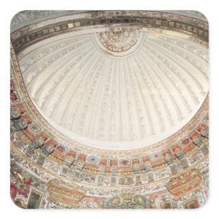 Detail of the vault from the Chapel Square Sticker