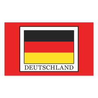 Deutschland Rectangular Sticker
