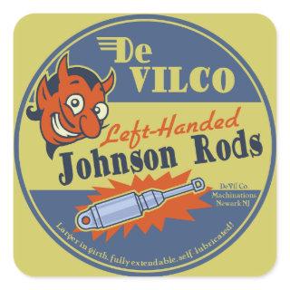 DeVILCO Left-Handed Johnsons Square Sticker
