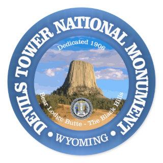 Devils Tower (NM) Classic Round Sticker