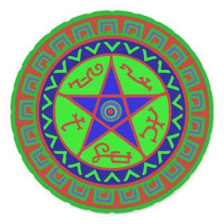 Devil's Trap Classic Round Sticker