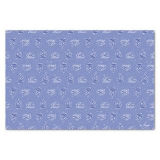 Dexter and Mandark Atomic Pattern Tissue Paper