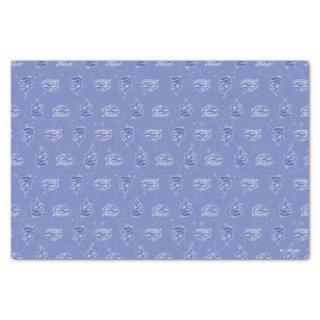 Dexter and Mandark Atomic Pattern Tissue Paper