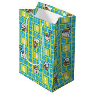 Dexter's Laboratory Experiments Pattern Medium Gift Bag