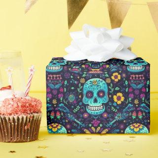Día de Muertos Reverie: Turquoise Sugar Skull Spec