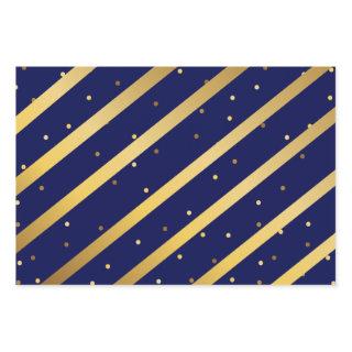 Diagonal Gold Stripes Polka Dots Red Blue Green  Sheets