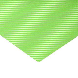 Diagonal pinstripes - lime green and white tissue paper