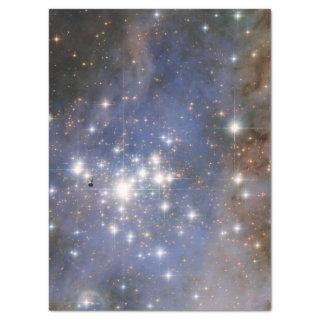 Diamond Stars in Carina Nebula Hubble Space Tissue Paper