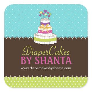 Diaper Cake Stickers