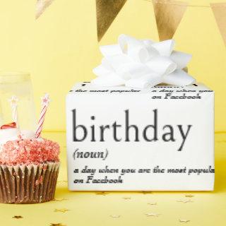 Dictionary Meaning For BIRTHDAY
