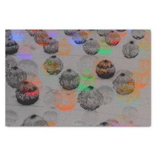Digital art with round brush strokes. tissue paper