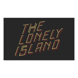 Digital Island Rectangular Sticker