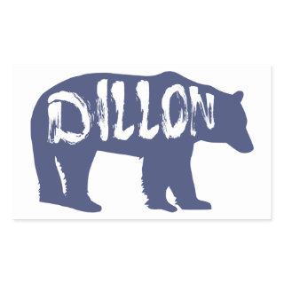 Dillon Colorado Bear Rectangular Sticker