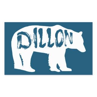 Dillon Colorado Bear Rectangular Sticker