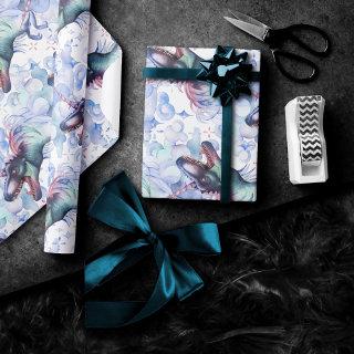 Dinocorn Pattern | Colorful Dinosaur Unicorn Horn
