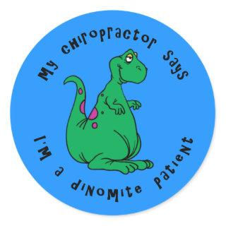 Dinomite Patient Stickers