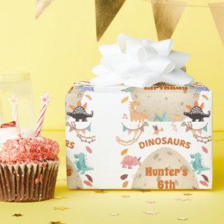 Dinosaur Birthday Party with Giant Dino Egg