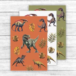 Dinosaur Birthday Party  Sheets