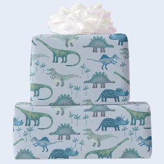 Dinosaur Pattern Blue