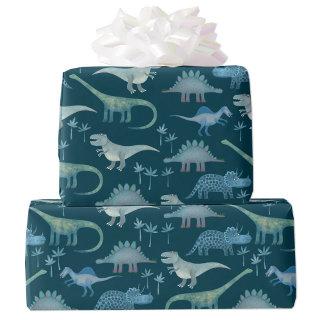 Dinosaur Pattern Green