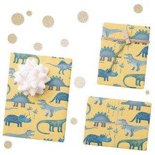 Dinosaur Pattern Yellow  Sheets